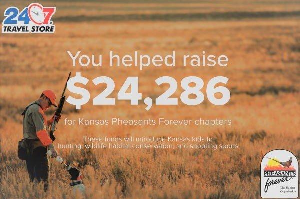 $24,286-Kansas Pheasants Forever Raised!