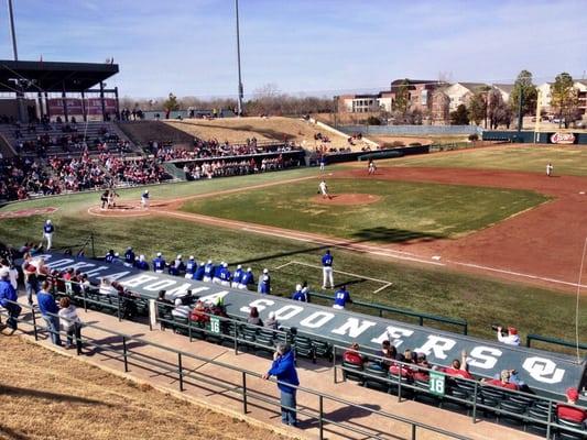 Gorgeous field. Boomer Sooner!