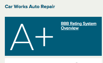 Car Works Auto & Truck Repair A+ BBB rating in Marshfield, MO