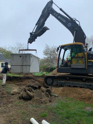 Fred Nava: Septic System Install