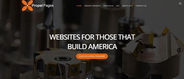 Websites for manufacturing and B2B businesses. www.propelpages.com