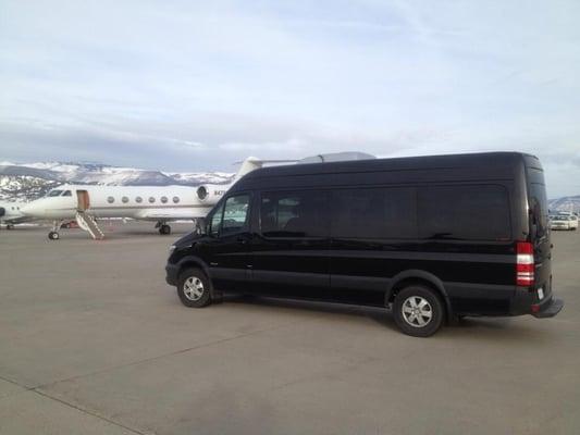 Eagle Airport Limo Pick up