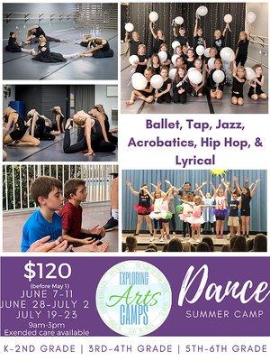 Summer Camp- Dance ages 6-12