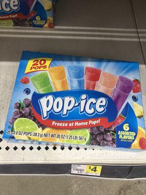 Yummmm.   Pop ice cream