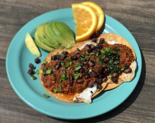 Huevos Rancheros a Sunday morning Favorite