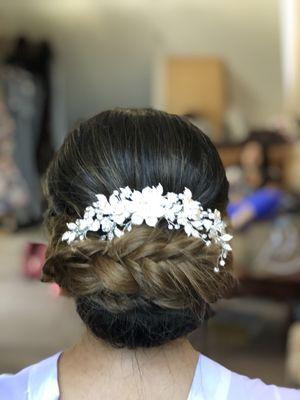 Wedding hair