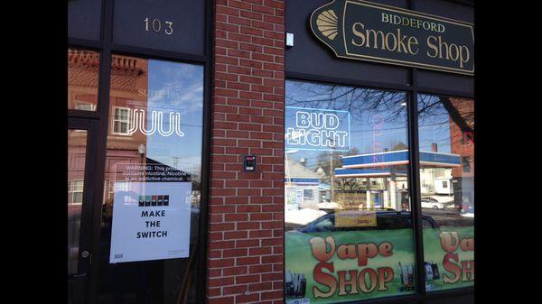 Biddeford Smoke Shop
 299 Main Street Suite 103
 Biddeford, ME
 04005
 207-283-6506
 WE ARE OPEN 7 DAYS A WEEK