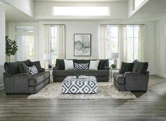 Sofa, Loveseat & Chair