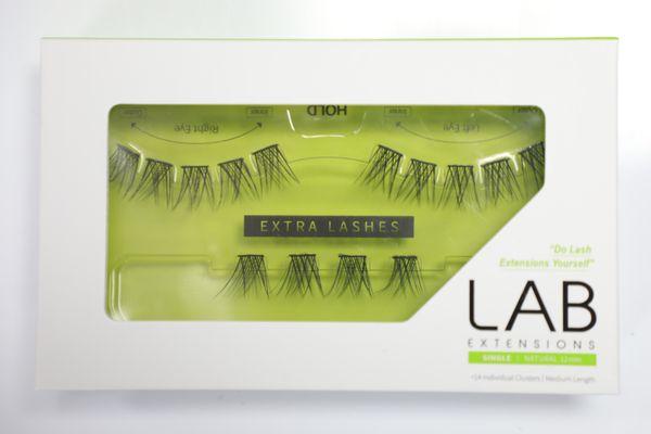 Lab lash extensions