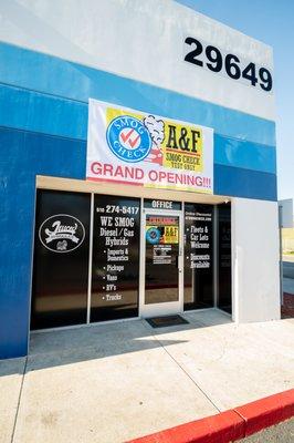 GRAND OPENING!!!| MAY 24TH 2021!!! . $19.99 / 1ST. MONTH SPECIAL . 29649 PACIFIC ST. HAYWARD, CA. 94544 . 510 274-5559 . #AFSMOGCHECK #SMOGC