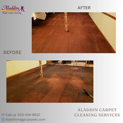 Aladdin carpet cleaning services.