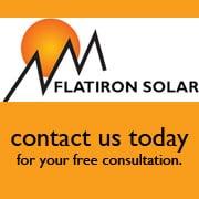 Flatiron Solar is a local Boulder County company founded in 2007. Over 100 installation and over 500kW.