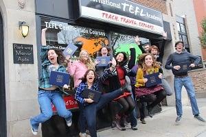 Chicago TEFL Class Graduation