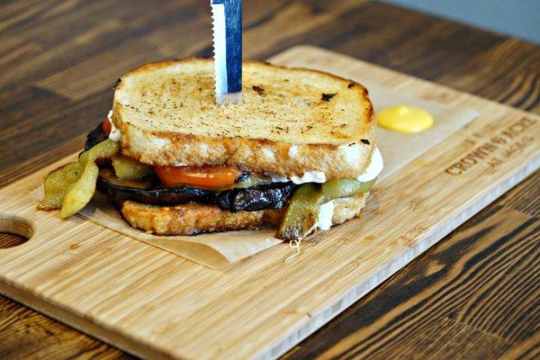 GRILLED EGGPLANT PANINI