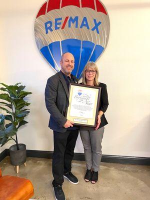 Brokerage of the Year 2022 for RE/MAX Connections