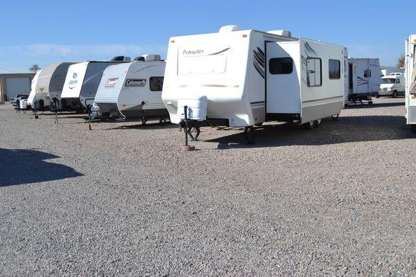 Pre-owned travel trailers