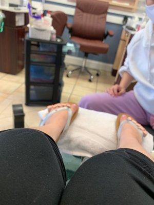 Pedicure with Callus Treatment