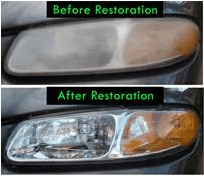 Before and After our $50.00 restoration