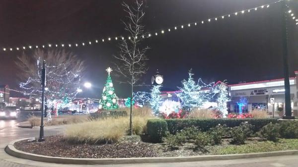 Town Center Plaza:  Market Area:  Christmas Decorations