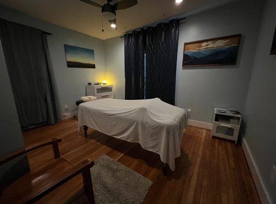 Massage room at my house