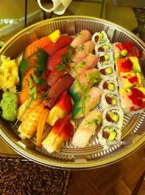 Sushi for 2 platter. $50