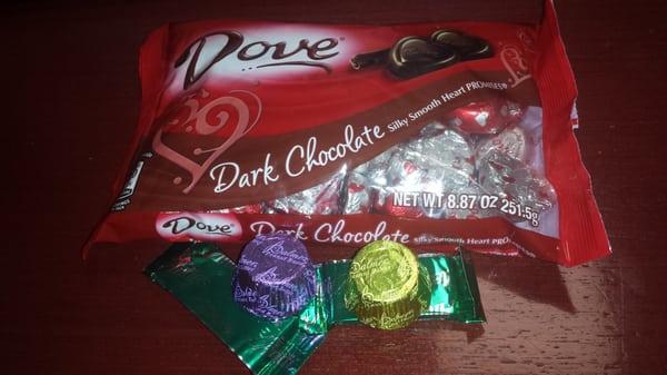 The Dove chocolates on sale 75% off!