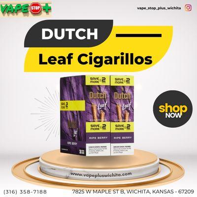 Elevate your smoking experience with our Leaf Cigarillos, now available at Vape Stop Plus.