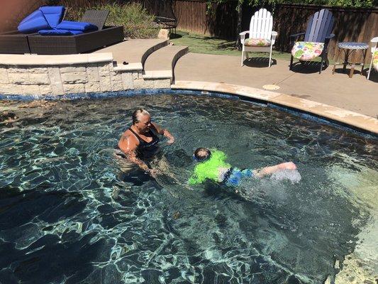 Mobile swim lessons