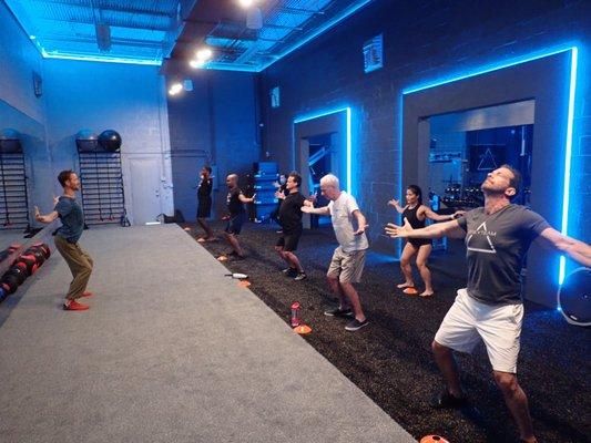 Grey Team veteran Tai Chi class with instructor Bryan Ritter.