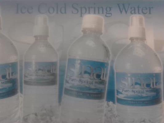 Sinai Pure Spring Water Co delivers pure spring water, distilled water, organic juices, AND the equipment you need to dispense & keep fresh!