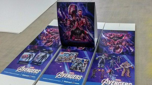 Table tents? Sure if they are for the Avengers!