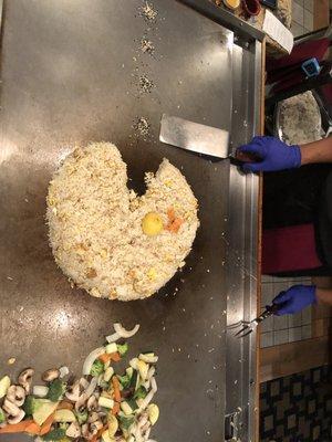 Rice pac man