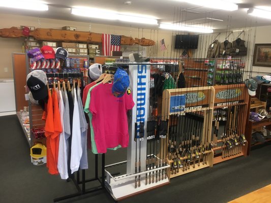 Loaded with Inventory and serving both Freshwater/Saltwater Markets plus Hunting Supplies, line winding,is available and NJ License Agent