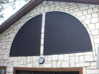 Quarter Circle Solar Screens!