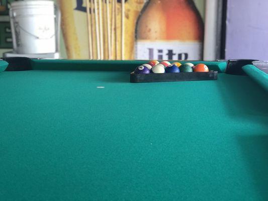 Pool tables