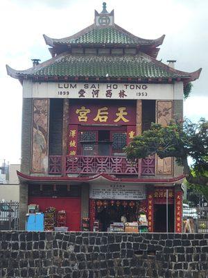 Temple front