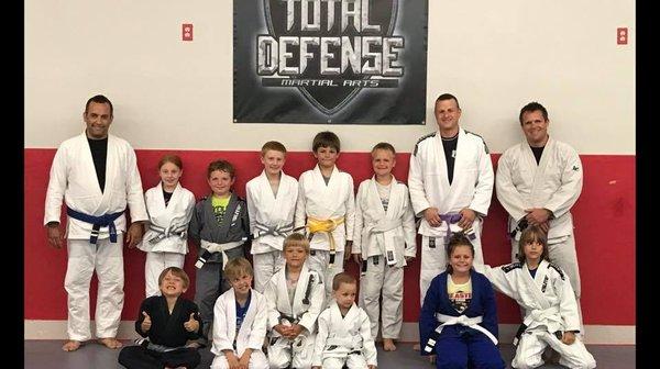 Kids BJJ class