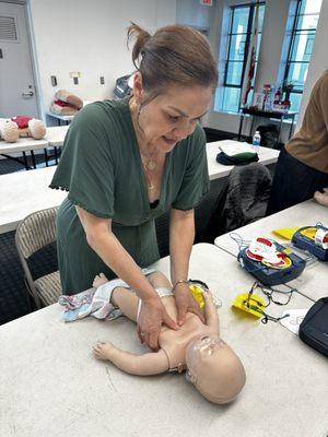 Infant CPR