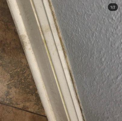 Who likes doing baseboards?