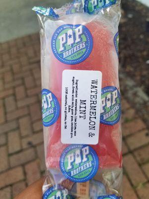 watermelon mint fruit pop