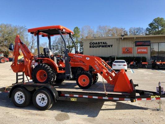 SOLD! Check out this Kubota B26TLB and Big Tex 10ET Trailer. Priced to Sell with 0% Financing - Give is a call, 904-924-9624