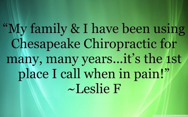 There is no higher compliment for our doctors/staff than a referral of family!