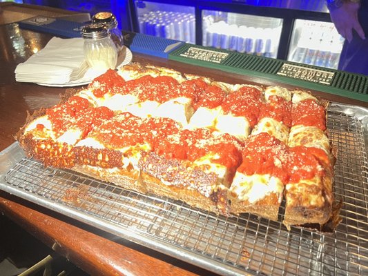 Cheese 8 cut Detroit Style Pizza