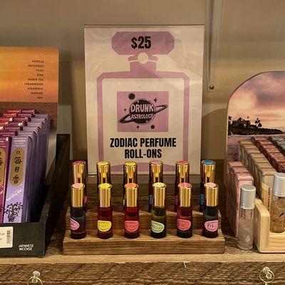 Zodiac Body Oils at The Crystal Shrine in Burbank, CA