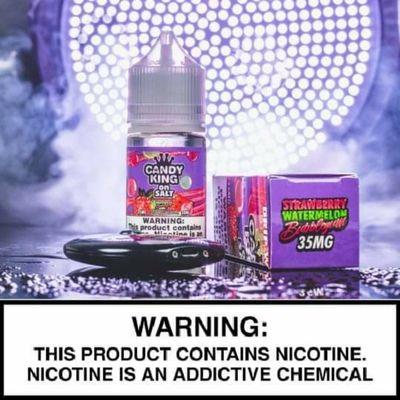 Candy King Strawberry Watermelon Bubblegum: A luscious watermelon with chewy sweet strawberry gum