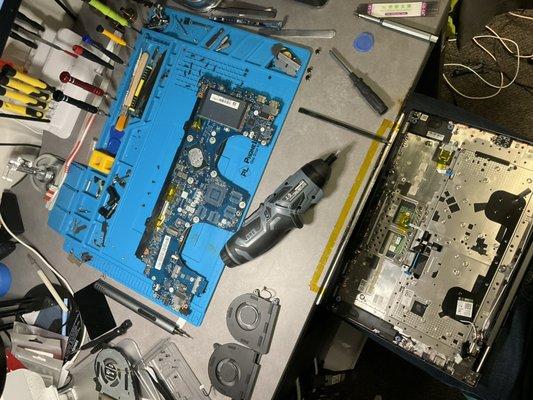 Laptop Motherboard Work