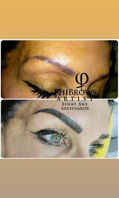 cover up old permanent makeup.