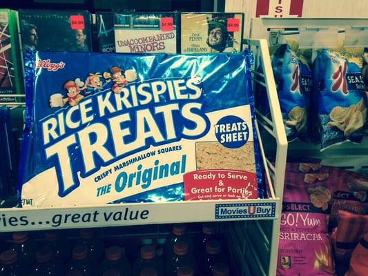 A sheet of rice crispy treats - OMG