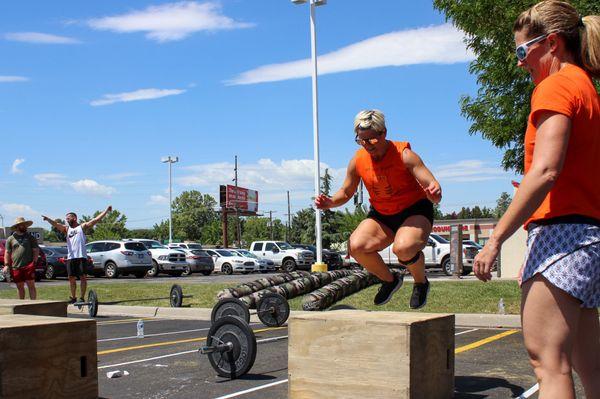 Heidie Box jump