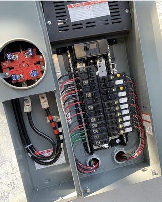 Update electrical panel